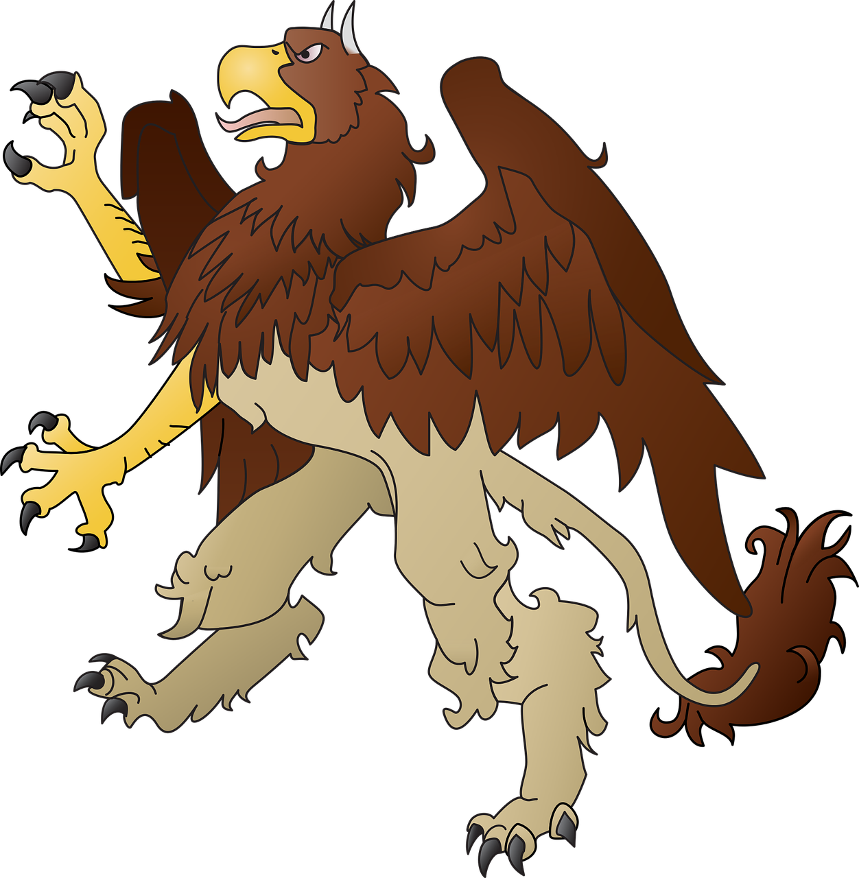 【鷲獅子グリフォン】王と知識を表す聖獣【モンスターレビュー第81回】 | 空想モンスターのもとねた事典